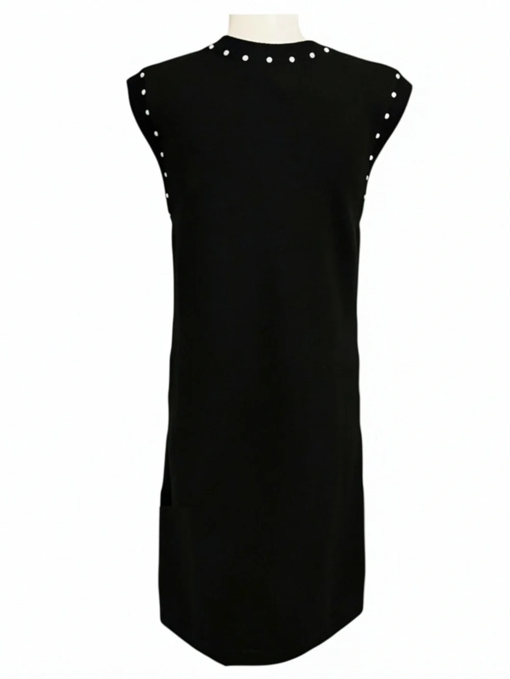 CHANEL black faux